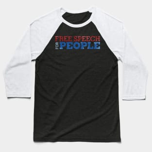 Freedom Of Speech Baseball T-Shirt